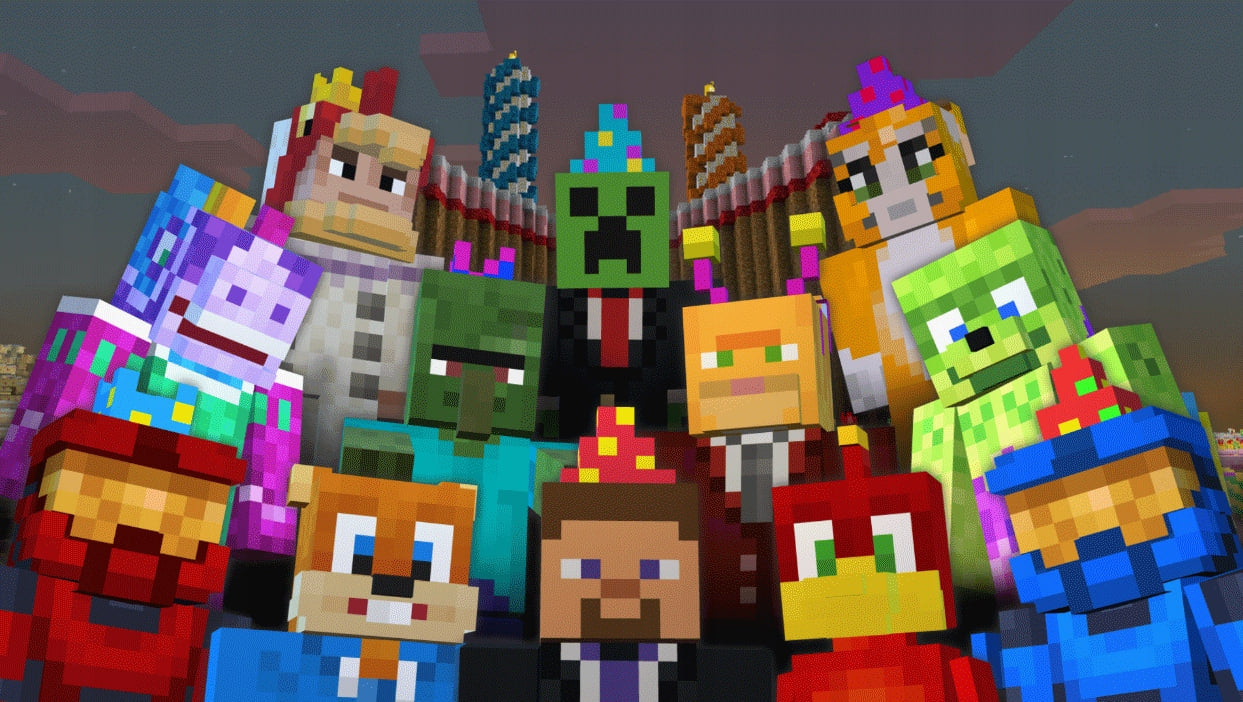 ⚡🎁✨KLOCKI MINECRAFT FIGURKI 12 SZTUK AKCESORIA ZESTAW FIGUREK DLA DZIECI PREZENT