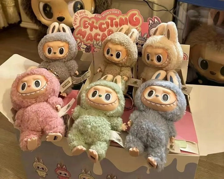 ⚡🎁✨LABUBU THE MONSTERS ANIME DUŻA LALKA MASKOTKA BRELOK LABUBU ZABAWKA PREZENT